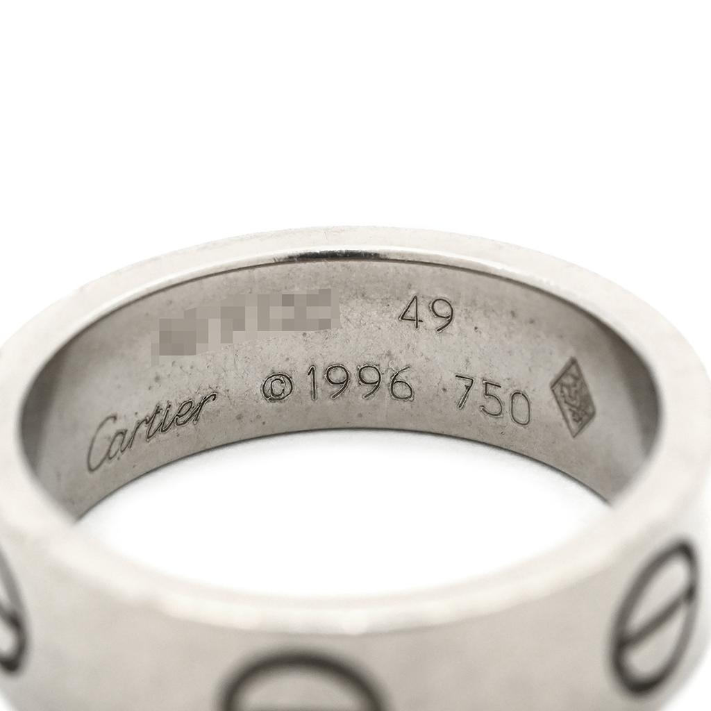 Cartier B4084700 love LOVE Love RingRing ring K18WG #8(JP Size) Array