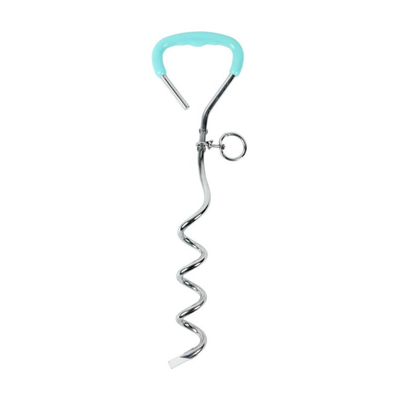Pet leash dog leash dog pile wire rope tether dog leash ground nail outdoor pet products