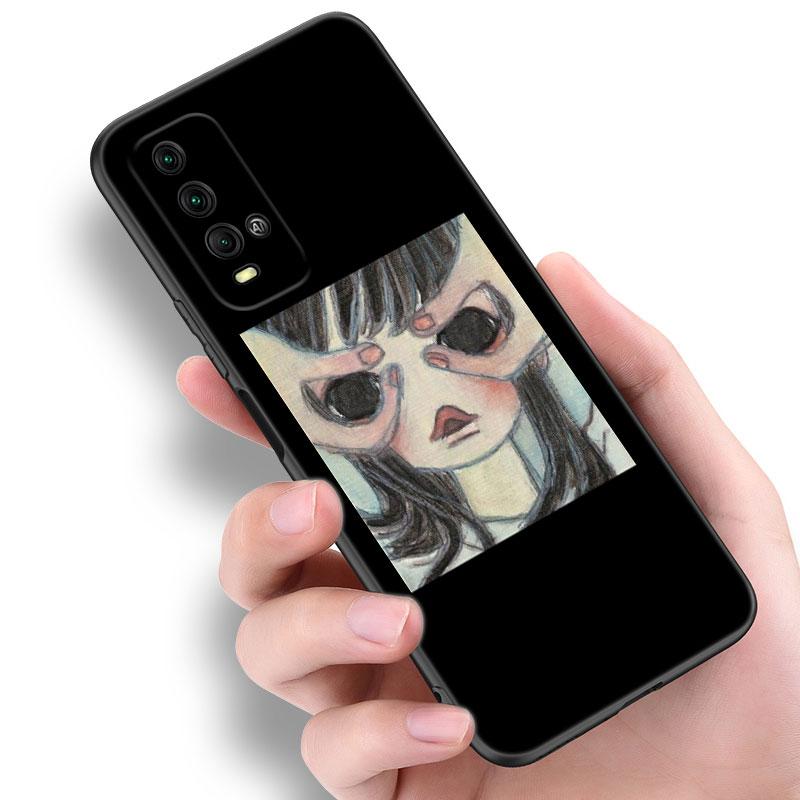 

Чехол для телефона Aya Takano Art для Xiaomi Redmi Note 5 6 9T K20 K40 K50 Pro 7A 8A 9A 9C 9i 10A 10C A1 S2, мягкий черный чехол из ТПУ Redmi Note 6(Pro)