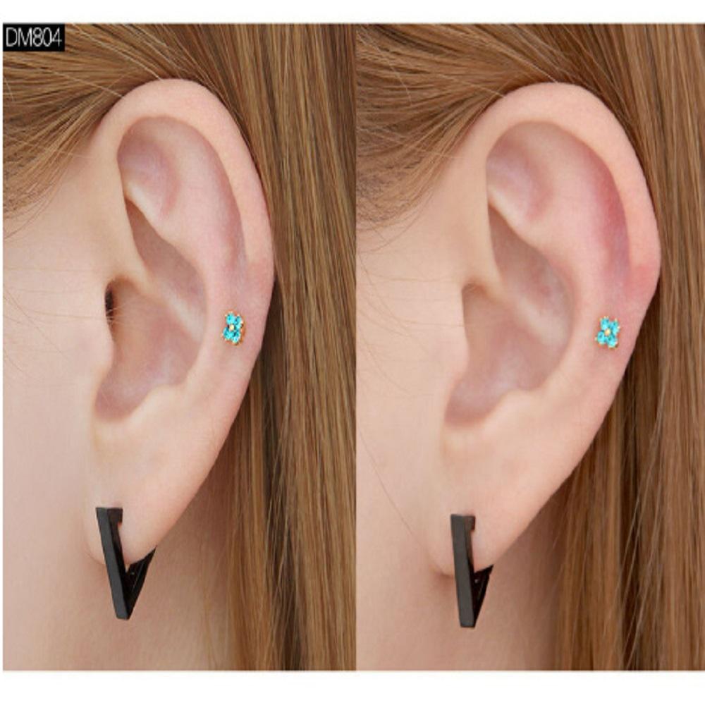 [Onm] Onm Surgical Piercing Bermuda Ring, 3 Types, Select 1, Single-Ended Sale (S9594104)