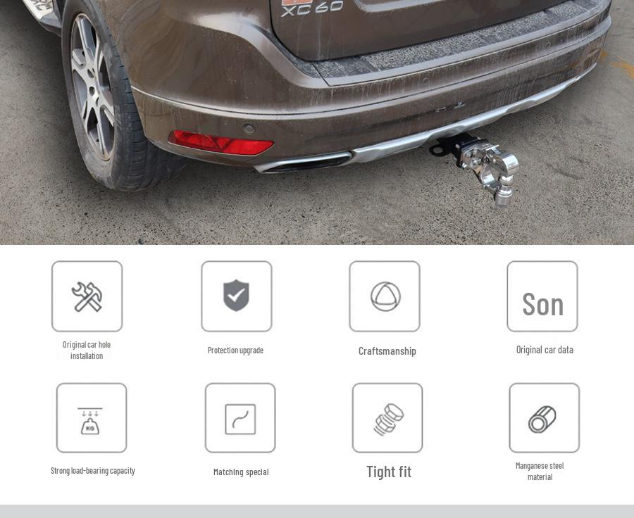 Enhanced Trailer Hitch for Volvo XC60/XC90 and Rogue Tow Bar