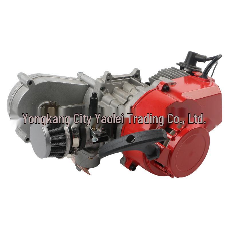 Mini Motorcycle/ATV Red Starter 2-Stroke Engine Assembly 47cc/49cc