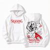 Hollow Knight Silksong Hornet Graphic Hoodie Unisex Casual Pullover Sweatshirt Indie Game Fans Long Sleeve Loose Streetwear Hooded Tops Men Women