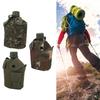 Tragbare Campingflasche Sport-Wasserflasche 1L Auslaufsicher Weiter Hals Tragbare Campingflasche für Outdoor-Fitness-Wander-Reisen