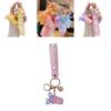 Cute Ice Cream Keychain Pvc Pendant Fashionable Gift Wholesale