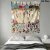 Haikyu!! Wall Tapestry Aesthetic Wall Hanging Printed Fabric Blanket Decorative Tapestries for Bedroom Living Room Home Decor