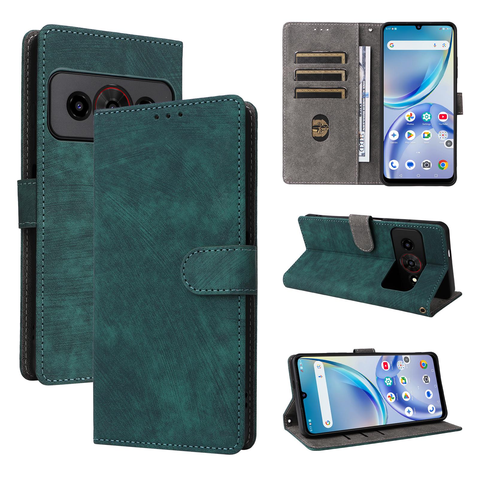 

Flip Cover compatible for ZTE Nubia P7 Pro PU Leather Phone Case Full-Body Protection with [RFID Blocking] for ZTE Nubia P7 Pro фіолетовий