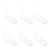 Pack of 6 Sock Blocking Molds for Knitting Applications and Effective Presentation Solution Craft Display Accessories