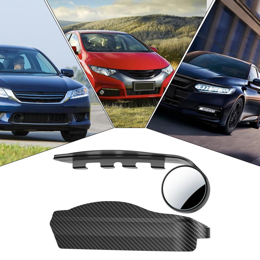 Spot Mirrors For Cars Rearview Parts For Vehicle 2-in-1 Wide Angle Round Blind Spot Mirror For Commuting Camping Daily Offroad