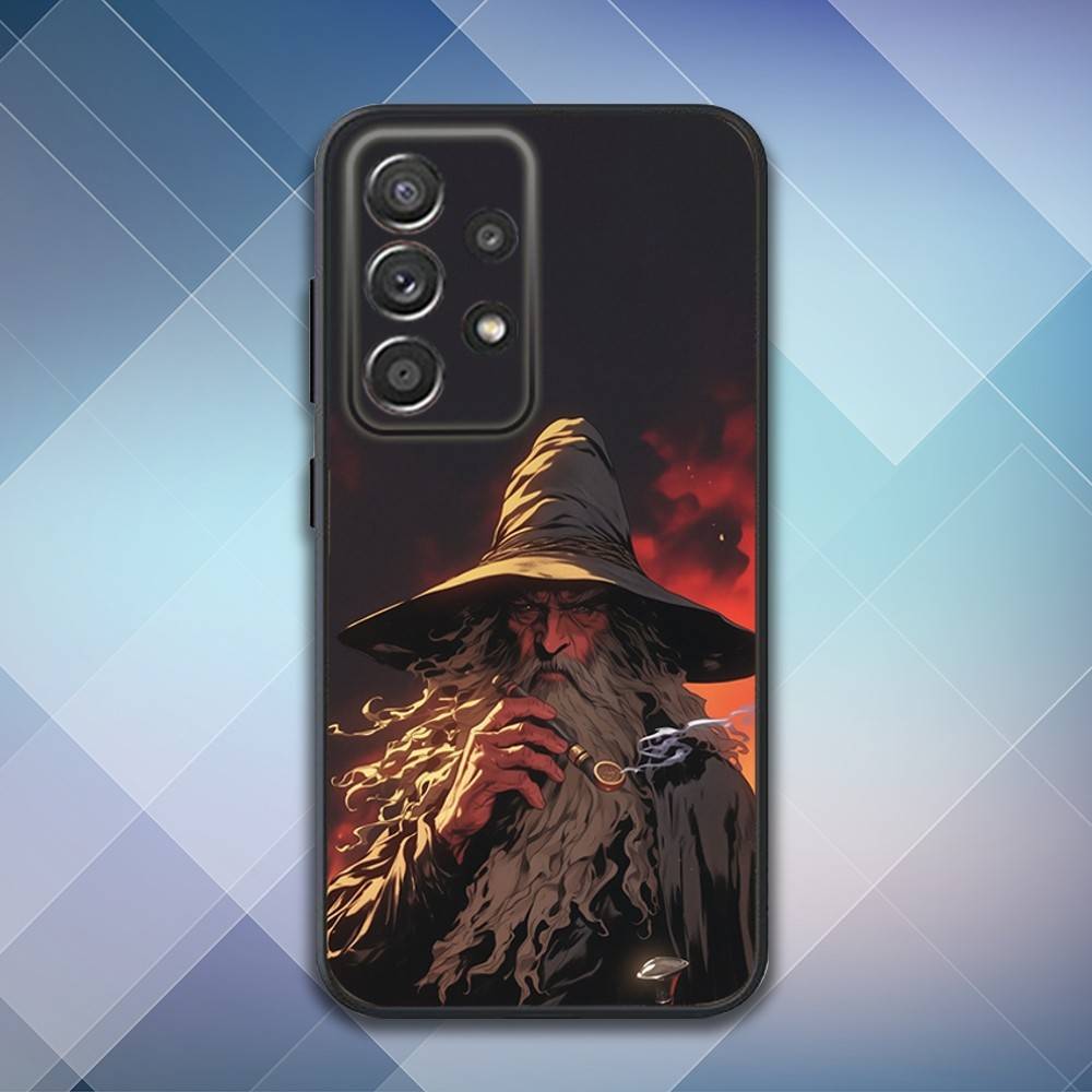 Movie The L-Lord R-Rings Phone Case For Samsung S25,S24,S21,S22,S23,S30,Ultra,S20,Plus,Fe,Lite,Note,10,9,5G Black Cover