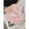 Button Jacquard Embroidery Fringed Vest Female 2025 Outer with Pink Vest Vest Female