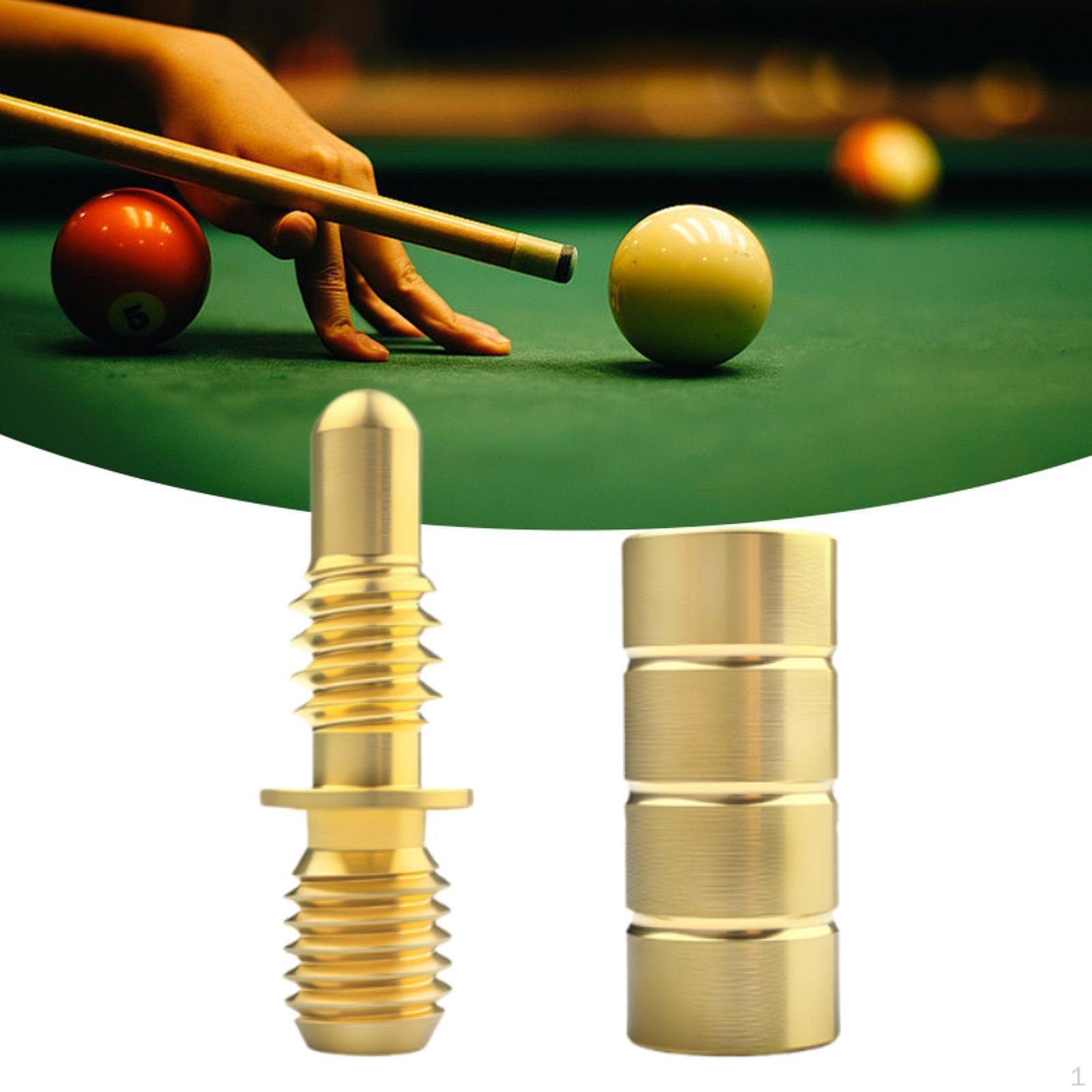 

Billiards Pool Cue Joint Pin Billiard Extension Screws, Copper Repair, Supplies, Shaft Fittings Style B