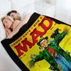 IT'S TRUE, A CLASSIC MAD MAGAZINE COVER ART!!! Throw Blanket decorative for sofa christmas decoration Blankets