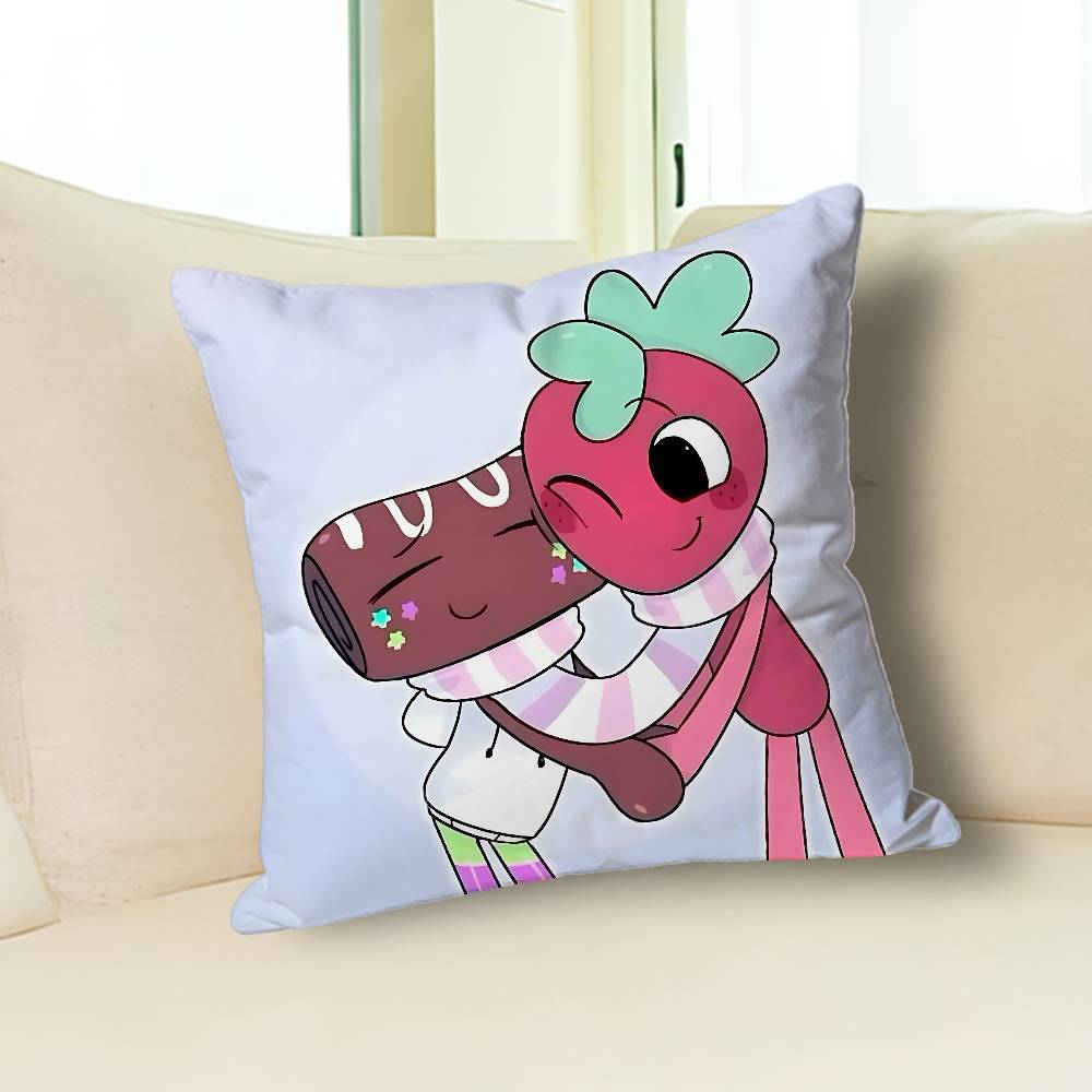 D-Dandys W-Worlds Sprout Různé Velikosti Čtvercový Povlak na Polštář Pro Auto Domov Ložnice Dekorace Vlastní Valentýnský dárek