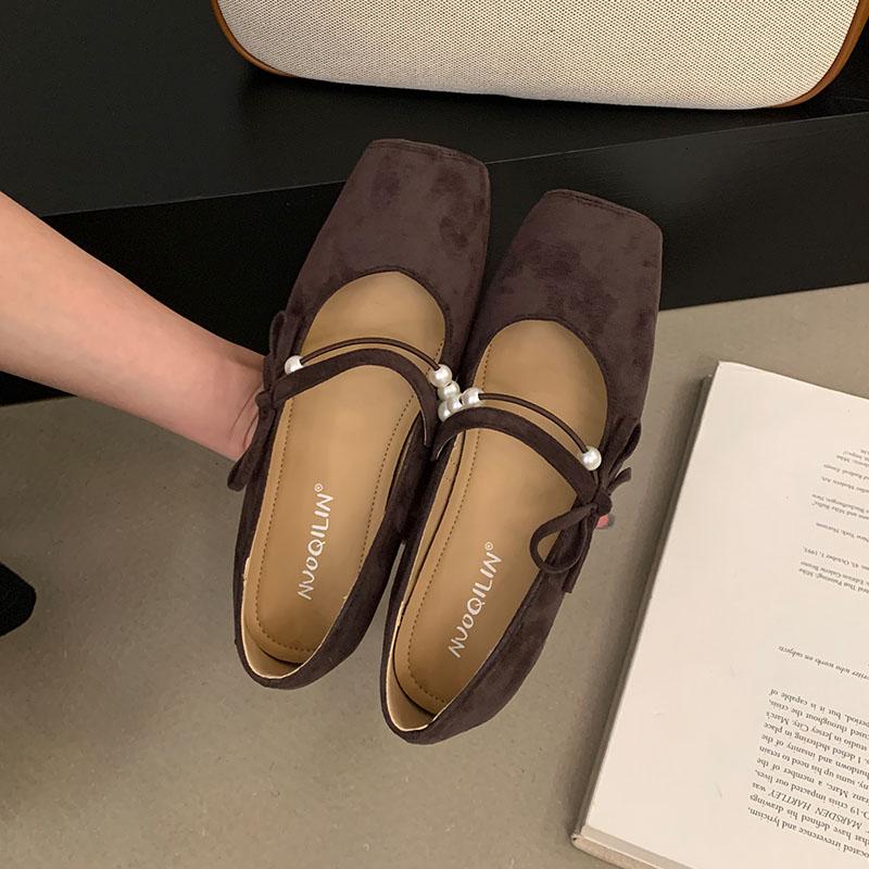 

Мода Мода Мелкие Женские Туфли Мэри Джейн Балетки Мягкая Женская Обувь с Квадратным Носком Обувь с Бантом-Бабочкой Женские Балетки Слипоны леди 35 серый