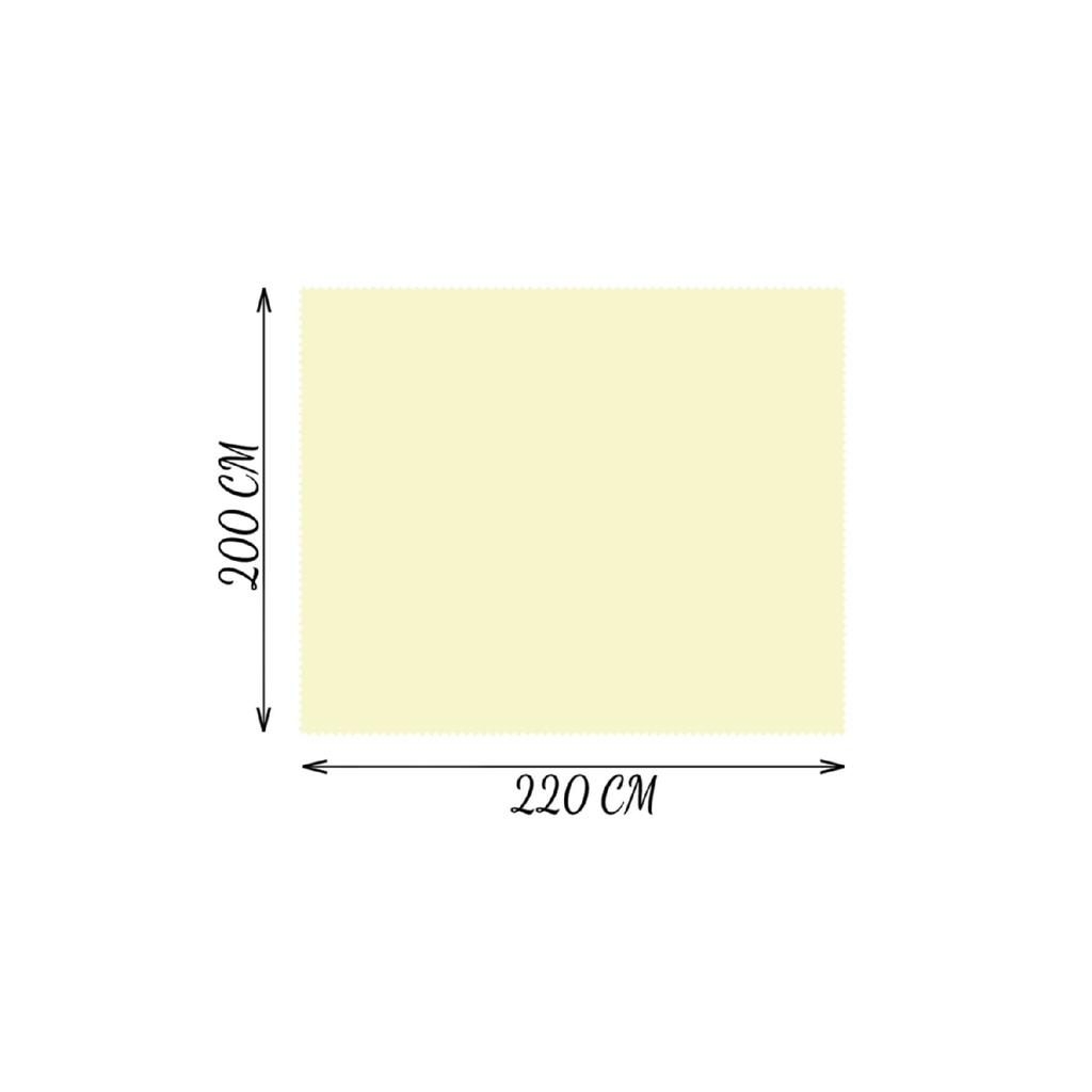 200 x 220 cm große Plüsch-TV-Decke mit Pompon (100 % lokal)