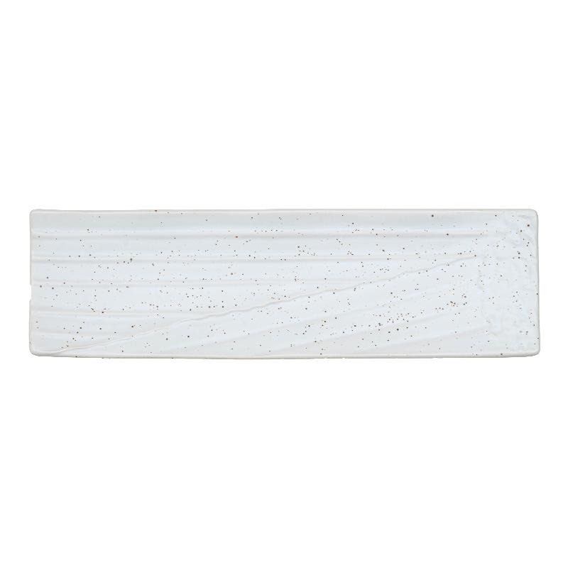 Japanese Rectangle Plate Household Ceramic Plate Plate Plate Restaurant Plate Retro Plate Sushi Plate