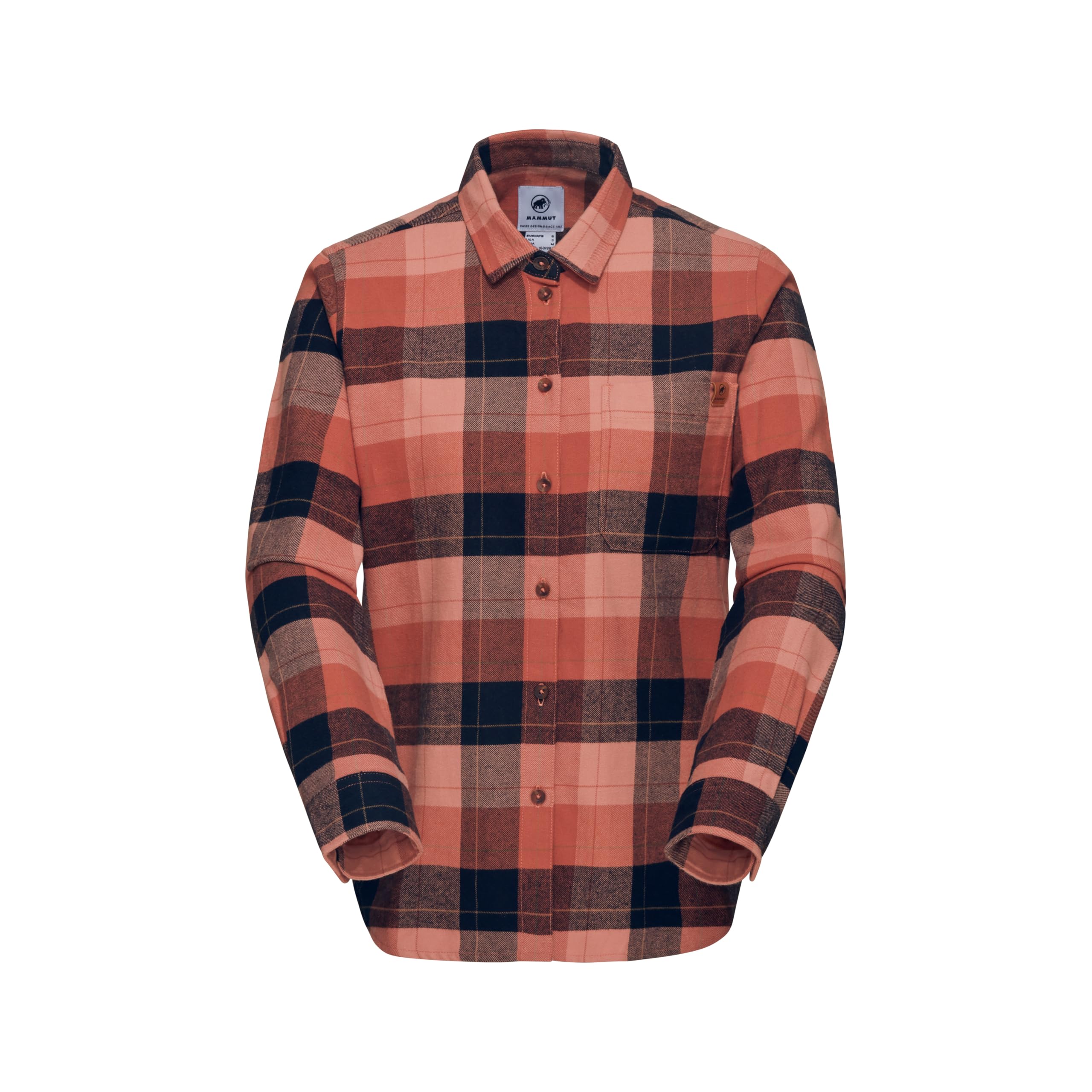 

Женская футболка с длинным рукавом Trovat AF S [Mammut] 1015-01490 кирпично-черный