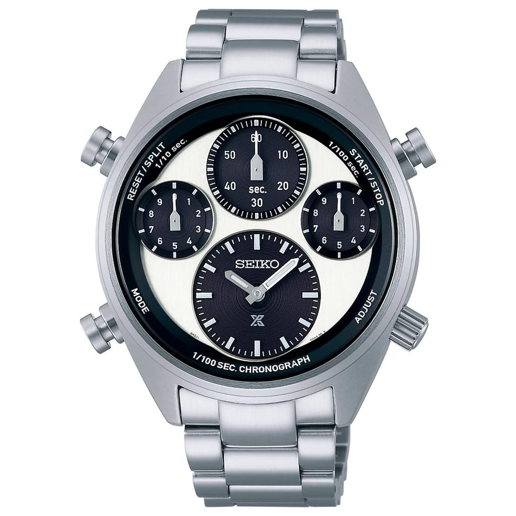 Prospex Speedtimer Solar Chronograph Sekundentaktung Weiß SBER001 [Seiko Uhr] 1/100 Herren