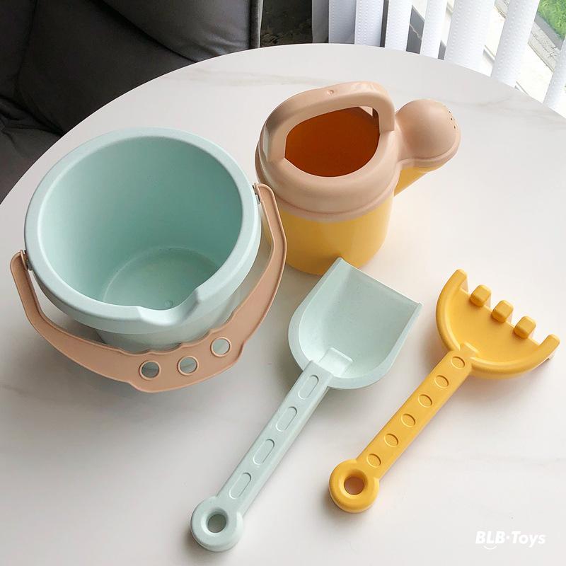 Children's Outdoor Beach Bucket & Sand Tool Set