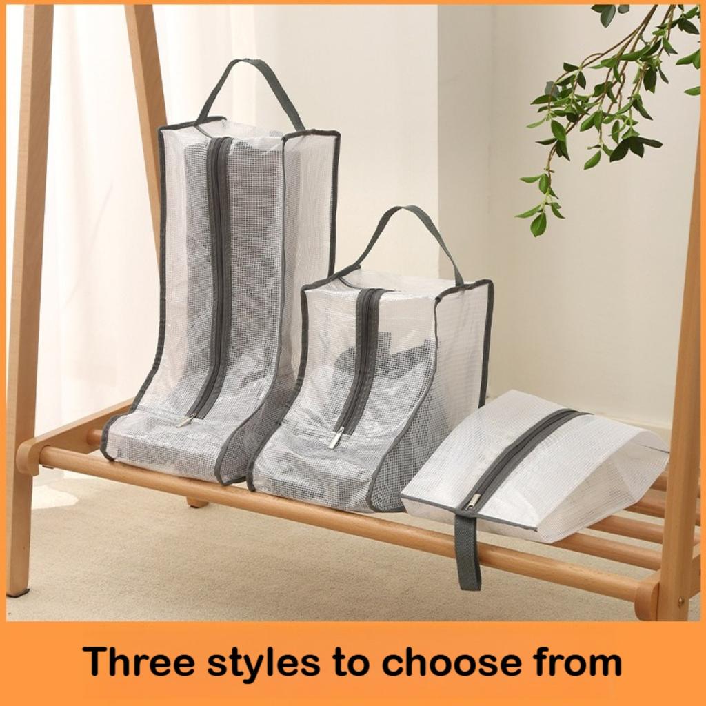 Shoe Storage Bag, Seasonal Long Boots, Dust Bag, Waterproof and Moisture-proof Clip Net Protection Set, Shoe Bag