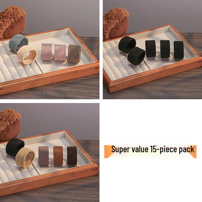 2024 High-End Elastic Face Mask & Ponytail Hair Tie for Women