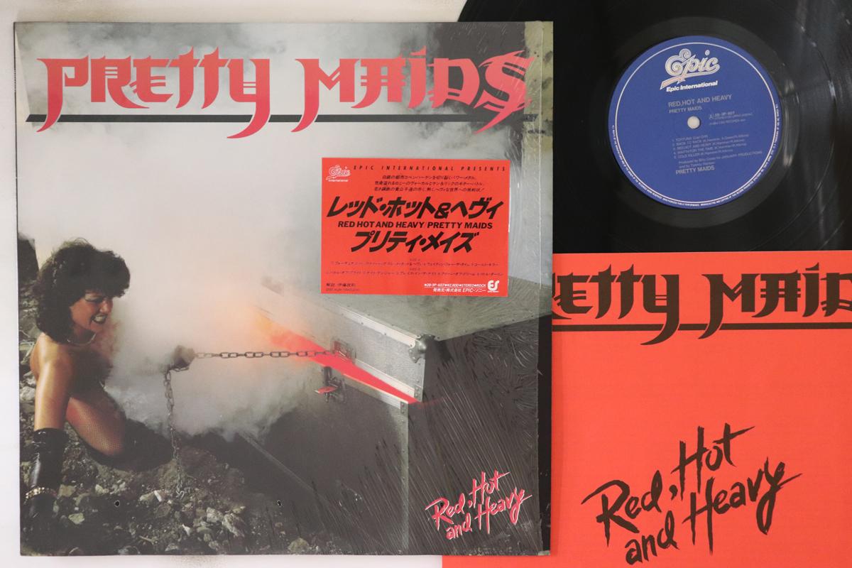

LP Пластинка PRETTY MAIDS - Red, Hot And Heavy 283P607 EPIC 1985 Япония Металл