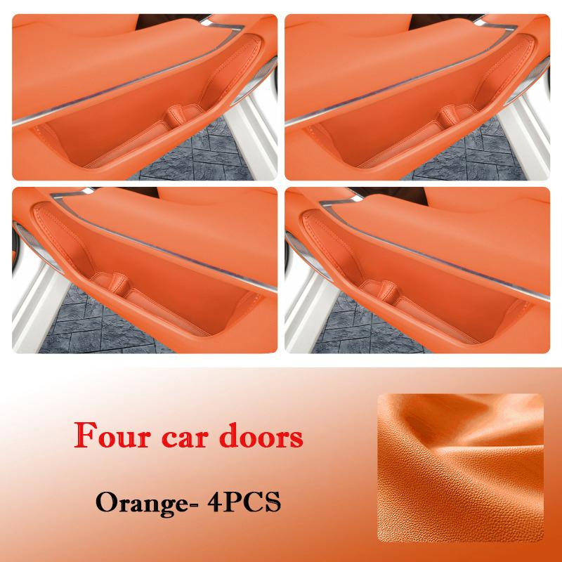 For Tank 500 Hi4-T Hi4-Z 2025-2025 Car Door Slot Storage Box Leather Protective Pad Cover Storage Barrel Interior Accessories