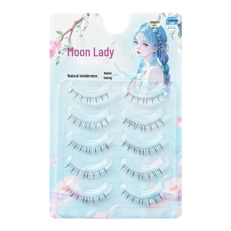 

Yue Jiao Natural V-Shaped Lower Lashes with Transparent Band