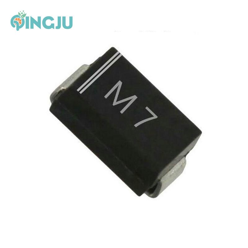 Surface Mount Diode 1N4007 M7, DO-214AC SMA, 1A 1000V Rectifier