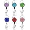 Retractables Keychains Badges Holder Rhinestones Sport Retractables KeyRings