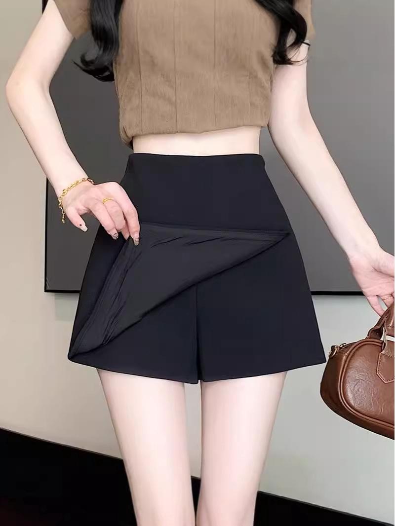 

Women s 2024 Autumn High Waist Irregular A-line Midi Skirt - Versatile Slimming Casual Bodycon 3XL