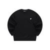 Letter Pattern Crewneck Sweatshirt Men Sweatshirt Black T11M341209F-BK