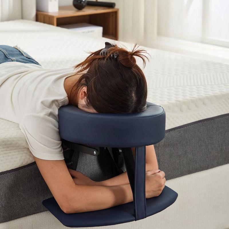 Adjust Massager Head Rest Portable Cervical Neck Massager Sturdy Ergonomic Massage Device for Mattress Salon SPA Home Gifts