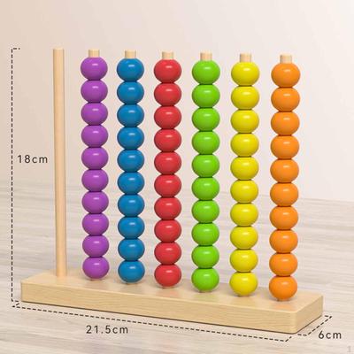 Color Sorting And Stacking Toy, Educational Learning Toy for Recognition Kindergarten