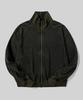Beodeonteu 2Way Vintage Pigment Washed Sweat Zip-Up [Black]