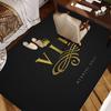 Laser VIP Room Mats Anti-slip Absorb Water Long Strip Cushion Bedroon Mat Household Carpets