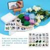 Florals Felting Starter Set Featuring Natural Linen And Practical Tool For New Craft