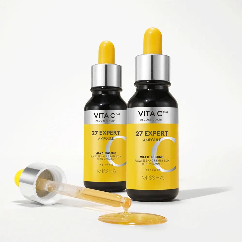 Vita C Plus 27 Intensive Ampoule 17g 2-Pack Set