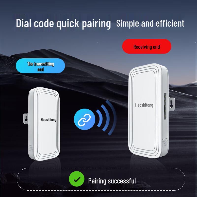 Hikvision Outdoor Wireless Bridge Kit CN plug (adapter included)