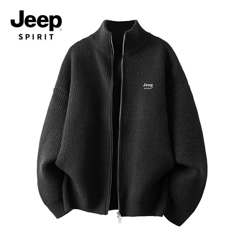 

Мужской вязаный кардиган JEEP SPIRIT со стойкой 3XL