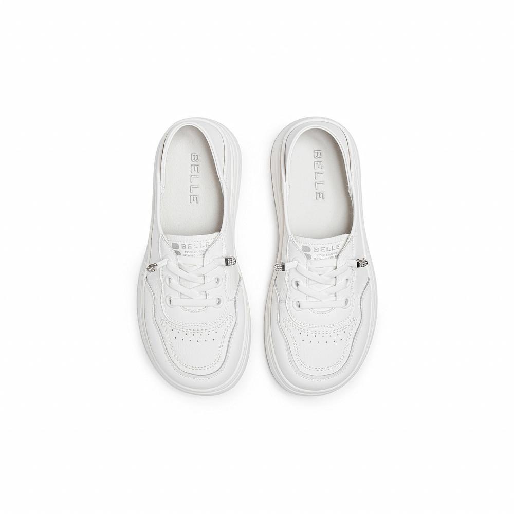 Belle Women's White Casual Board Shoes