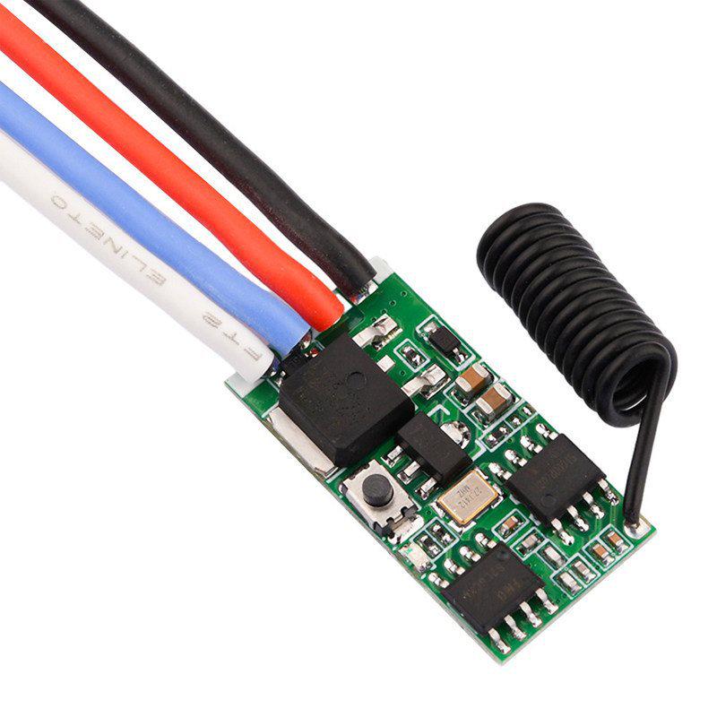 

Беспроводной контроллер скорости с ШИМ-диммированием для двигателей постоянного тока (3,7 В - 24 В, 3 А) с дистанционным управлением