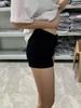 Spicy Girl Retro Low-Waist Black Denim Shorts for Women - Spring/Summer 2025