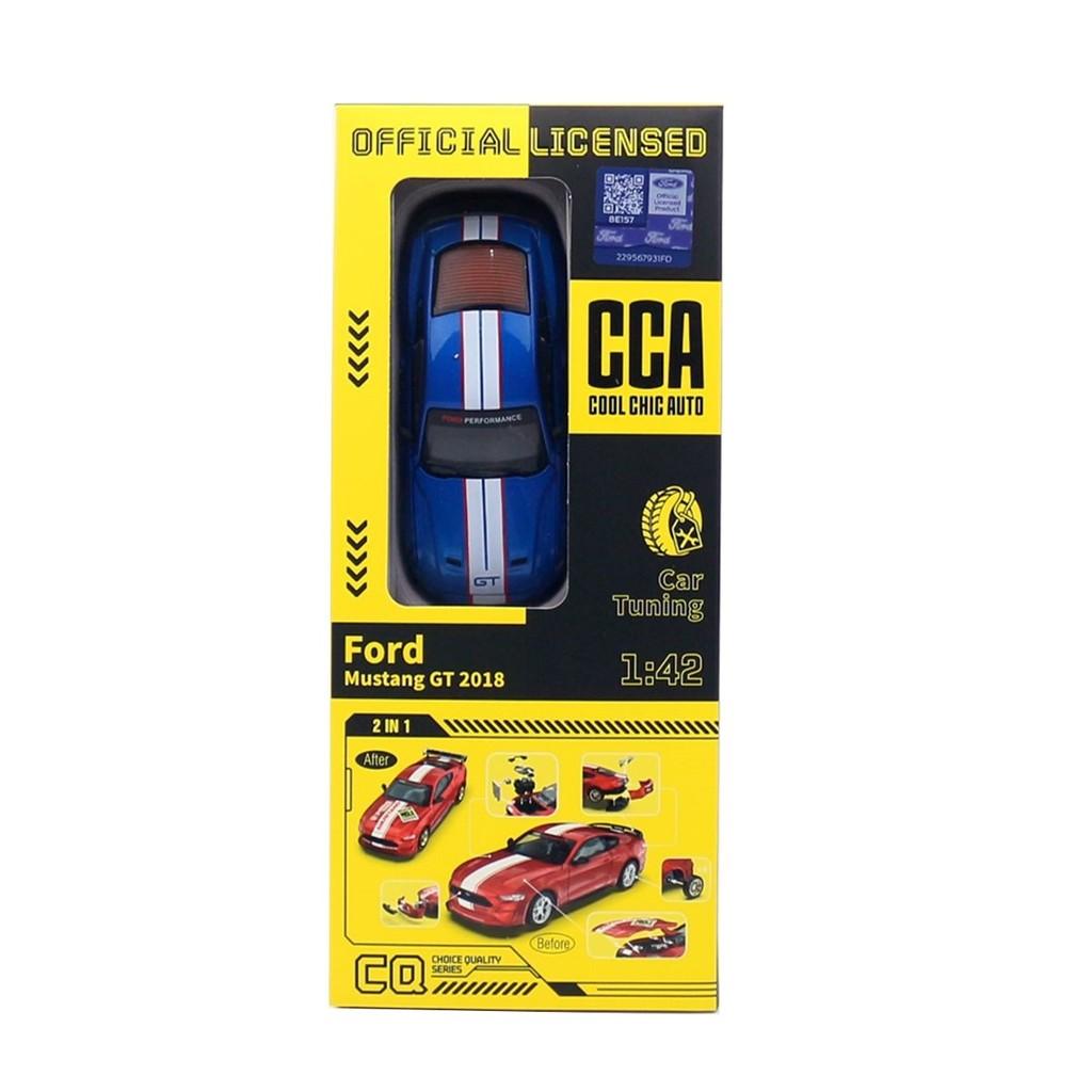 

Alloy Ford Simulation Mustang Racing Car Assembly Model Toy Collection Play And синий