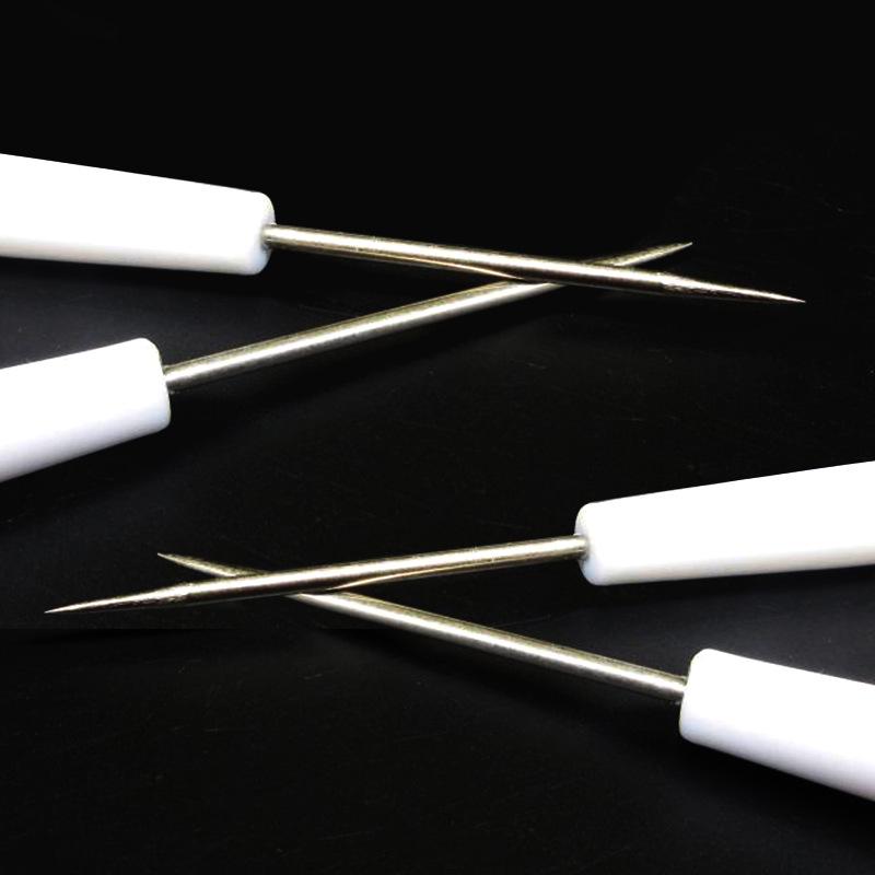 Plastic-Handle Leathercraft Awl with Wear-Resistant Steel Needle