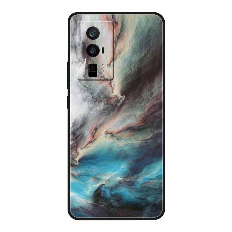 For Xiaomi Poco F5 Pro 5G Case Marble Painted Silicone Soft TPU Funda Cases For Poco F5 Pro 5G Cover Coque POCOF5Pro 2023 6.67"