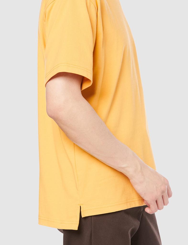 Lee Official Denimpoclket Mockneck XL Tee, Yellow,