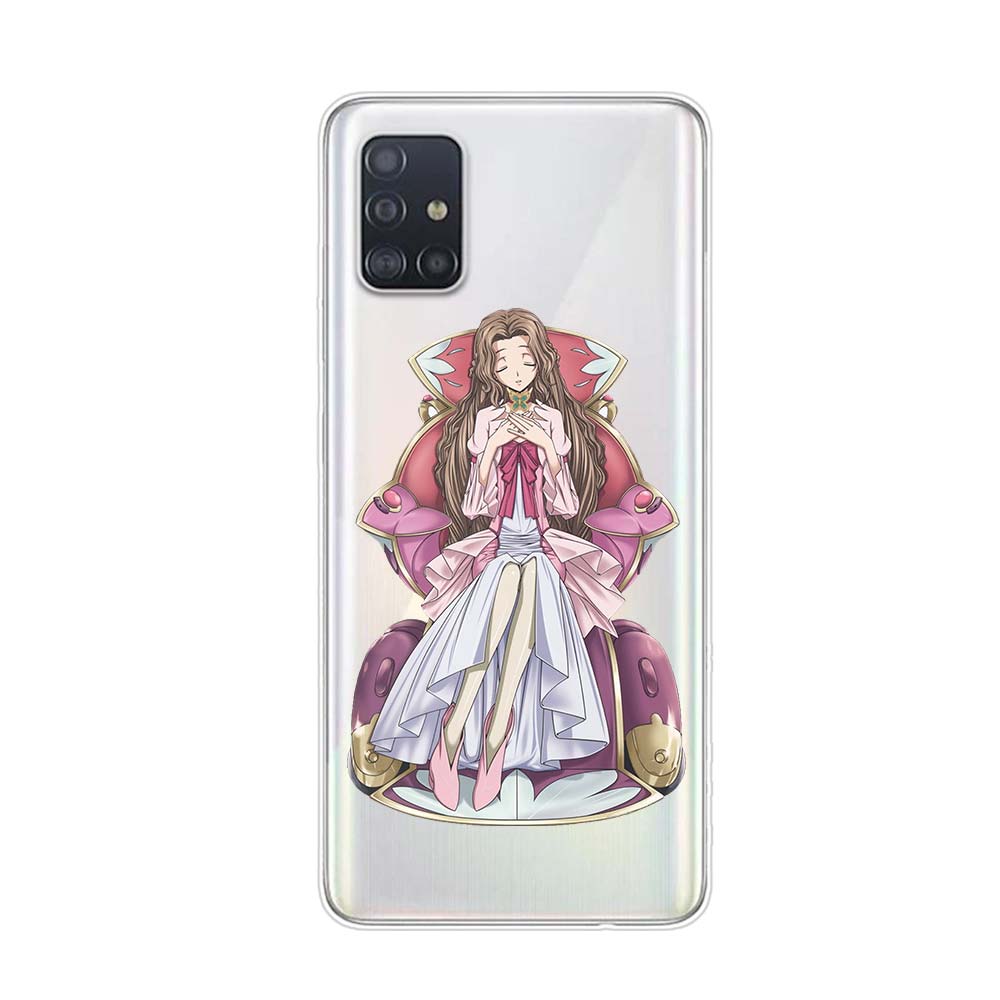 Anime Code Geass Lelouch For Samsung Galaxy A01 A11 A12 A22 A21S A31 A41 A42 A51 A71 A32 A52 A72 A02S Silicone Phone Case
