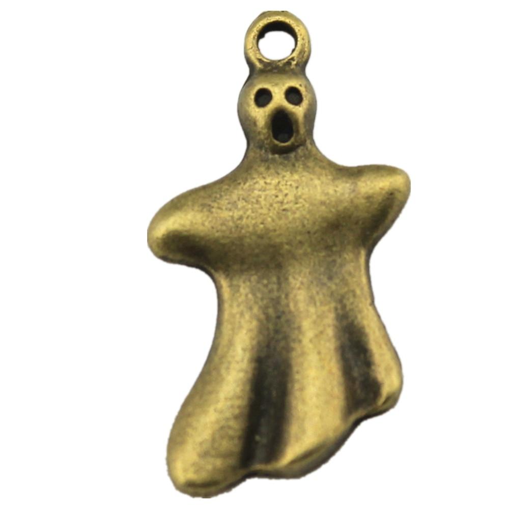 

5шт Призрак Чары Обереги Античная бронза Цвет Цинковый сплав 14X27mm